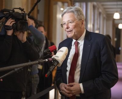 20250228 SPOE-Praesidium zu Ministeraemtern-stock-photo