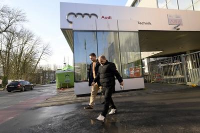 AUDI Brussels Final Closure 28/02/2025-stock-foto