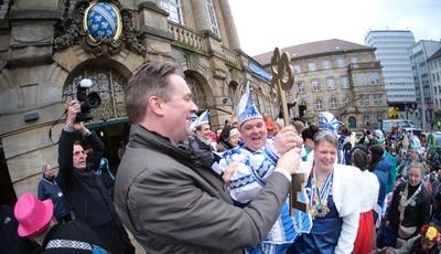 Fasching, Fastnacht, Karneval n Kassel-stock-foto