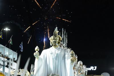 Samba Schools Parade Carnival RJ 2025-stock-foto