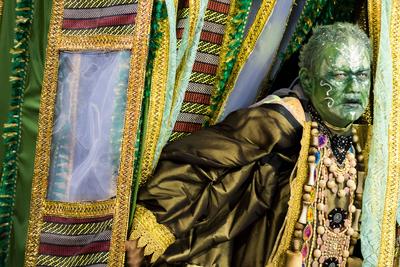 Samba Schools Parade Carnival SP 2025-stock-foto