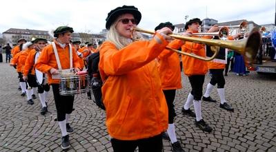 Fasching, Fastnacht, Karneval n Kassel-stock-foto