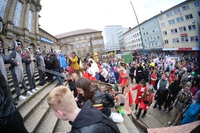 Fasching, Fastnacht, Karneval n Kassel-stock-foto