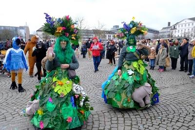Fasching, Fastnacht, Karneval n Kassel-stock-foto