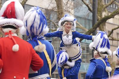 Symbolbild und Themenbild Koelner Karneval beim Funkenbiwak 2025-stock-foto
