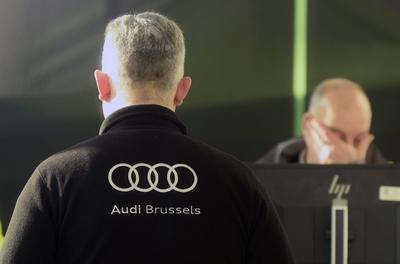 AUDI Brussels Final Closure 28/02/2025-stock-foto