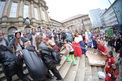 Fasching, Fastnacht, Karneval n Kassel-stock-foto
