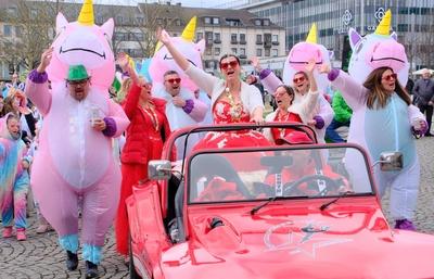 Fasching, Fastnacht, Karneval n Kassel-stock-foto