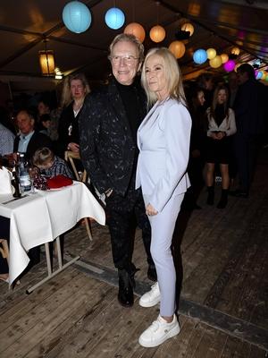 Wolfgang Lippert und Frau Gesine Paar zu gast am beim Abend Empfang bei Til Demtroeders Charity Schlittenhunderennen Baltic Lights Usedom 2025 in Heringsdorf am 01.03.2025 Mecklemburg Vorpommern Deutschland *** Wolfgang Lippert and his wife Gesine Paar at the evening reception at Til Demtroeders charity sled dog race Baltic Lights Usedom 2025 in Heringsdorf on 01 03 2025 Mecklemburg Western Pomerania Germany-stock-foto