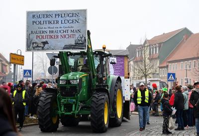 37. Faschingsumzug Koelleda-stock-foto