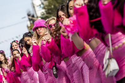 Cyprus : Limassol carnival-stock-photo