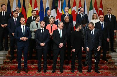 European Leaders Summit in London-stock-foto