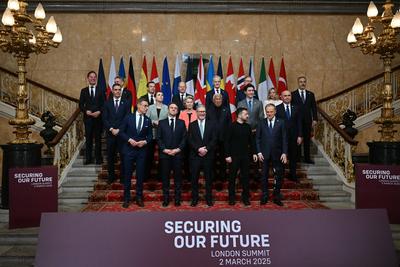 European Leaders Summit in London-stock-foto