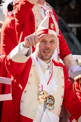 Rosenmontagszug Koeln 2025-stock-foto
