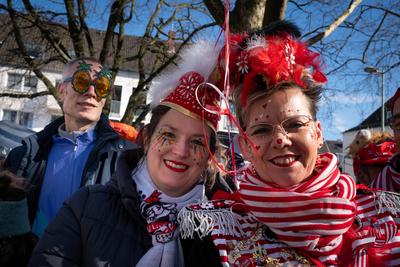 Rosenmontagszug Koeln 2025-stock-foto