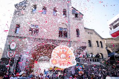 Rosenmontagszug Koeln 2025-stock-foto