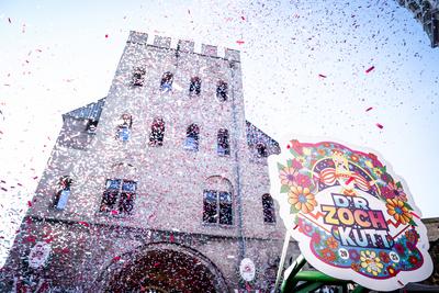 Rosenmontagszug Koeln 2025-stock-foto