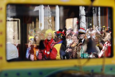 Rosenmontagszug 2025 in K?ln-stock-foto