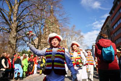 Rosenmontagsumzug Mainz 2025, 03.03.2025-stock-photo