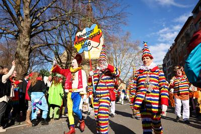 Rosenmontagsumzug Mainz 2025, 03.03.2025-stock-photo