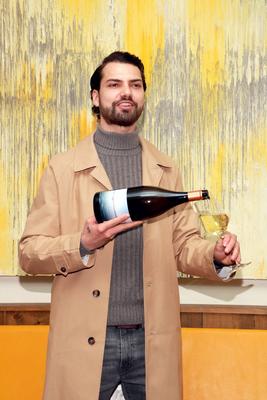 15/ Jimi Blue Ochsenknecht bei der Pr?sentation seiner ersten beiden Weine . Ein Ros? und ein Wei?wein mit dem Namen Hor-stock-foto