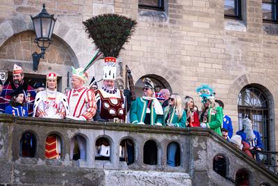 Rosenmontagszug Koeln 2025-stock-foto