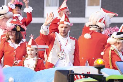 Koelner Karneval, Rosenmontagszug 2025-stock-foto
