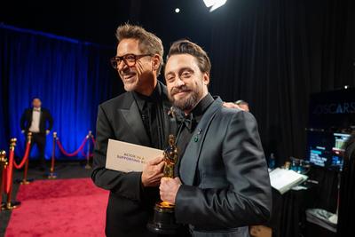 97th Academy Awards - Backstage-stock-foto
