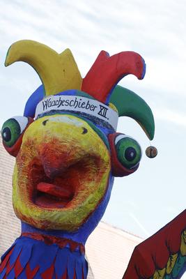 Fastnachtsumzug in Seligenstadt-stock-foto