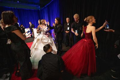 97th Academy Awards - Backstage-stock-foto