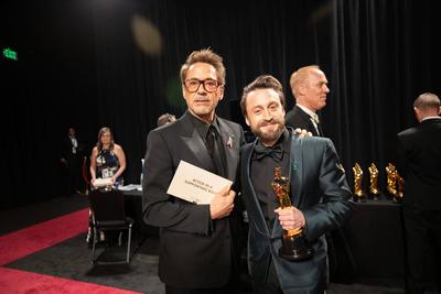 97th Academy Awards - Backstage-stock-foto