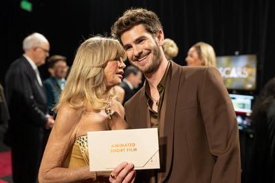 97th Academy Awards - Backstage-stock-foto