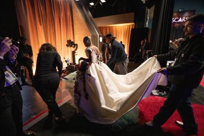 97th Academy Awards - Backstage-stock-foto