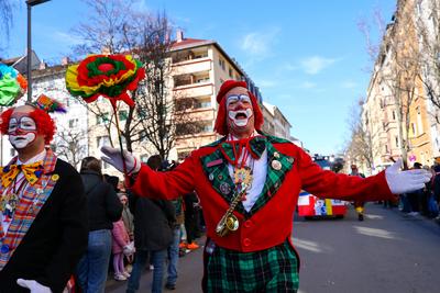 Rosenmontagsumzug Mainz 2025, 03.03.2025-stock-photo