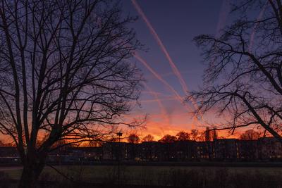 Sonnenuntergang-stock-foto