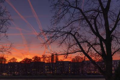 Sonnenuntergang-stock-foto