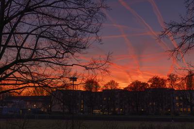 Sonnenuntergang-stock-foto