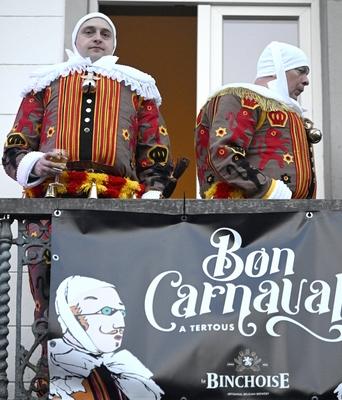 Binche carnival 2025-stock-foto