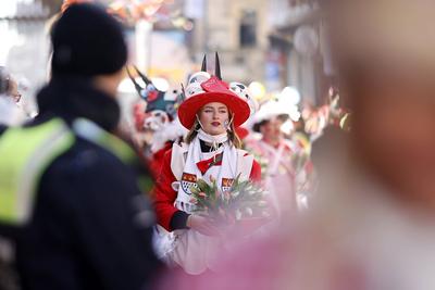 Rosenmontagszug 2025 in K?ln-stock-foto