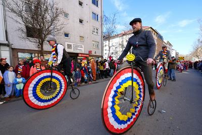 Rosenmontagsumzug Mainz 2025, 03.03.2025-stock-photo
