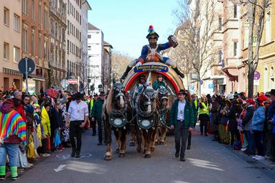Rosenmontagsumzug Mainz 2025, 03.03.2025-stock-foto