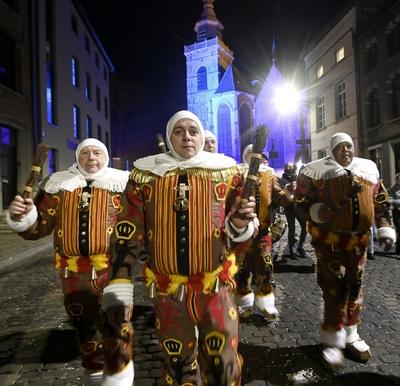 Binche carnival 2025-stock-foto
