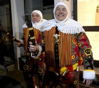 Binche carnival 2025-stock-foto