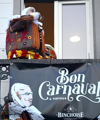 Binche carnival 2025-stock-foto
