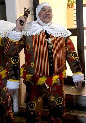 Binche carnival 2025-stock-foto