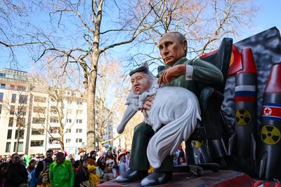 Rosenmontagsumzug Mainz 2025, 03.03.2025-stock-photo