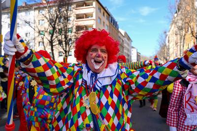 Rosenmontagsumzug Mainz 2025, 03.03.2025-stock-photo
