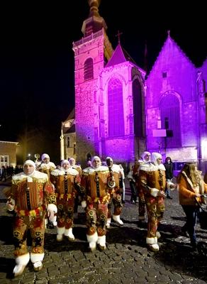 Binche carnival 2025-stock-foto
