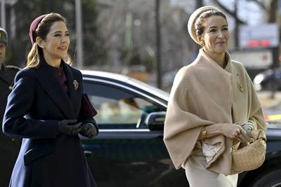 State visit to Finland by their Majesties King Frederik X and Queen Mary of Denmark-stock-photo