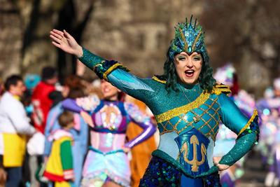 Rosenmontagsumzug Mainz 2025, 03.03.2025-stock-photo
